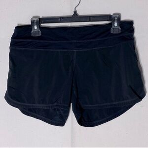 5/$25 Lululemon Athletica Black Athletic Shorts With Liner 8